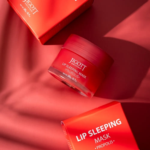 Jigott Lip Sleeping Mask — Overnight Lip Moisture Treatment with Berry Extract — Wholesale K-Beauty