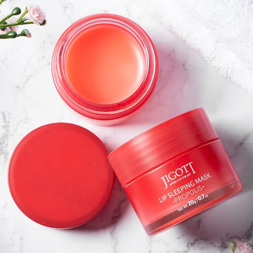 Jigott Lip Sleeping Mask — Overnight Lip Moisture Treatment with Berry Extract — Wholesale K-Beauty