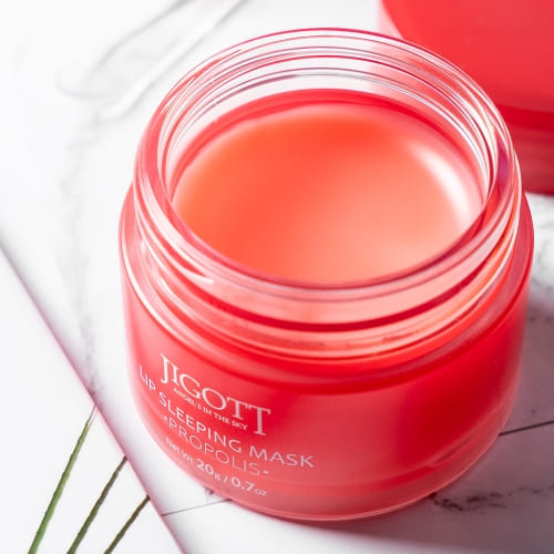 Jigott Lip Sleeping Mask — Overnight Lip Moisture Treatment with Berry Extract — Wholesale K-Beauty