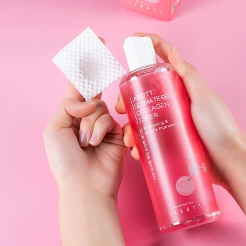 Jigott Ultimate Real Collagen Toner — Firming + Brightening — Hydrolyzed Collagen & Niacinamide — Wholesale K-Beauty