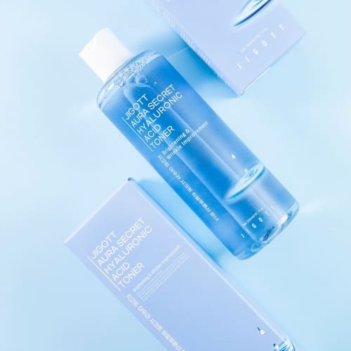 Jigott Daily Fresh Hyaluronic Acid Toner — Deep Hydration + Skin Elasticity — 10,000 ppm Sodium Hyaluronate — Wholesale K-Beauty