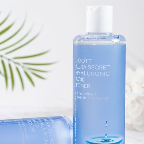 Jigott Daily Fresh Hyaluronic Acid Toner — Deep Hydration + Skin Elasticity — 10,000 ppm Sodium Hyaluronate — Wholesale K-Beauty
