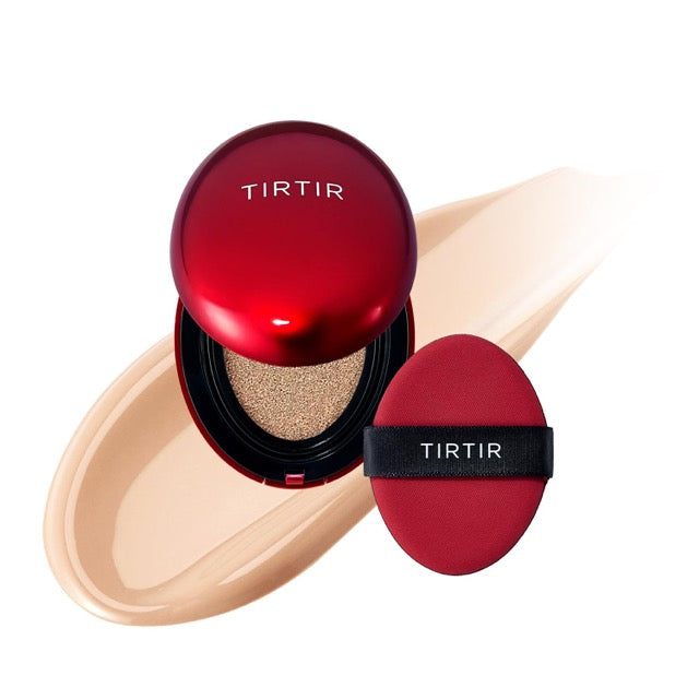 TIRTIR Mask Fit Red Cushion Foundation, Long-Lasting Radiant Coverage - Wholesale K-Beauty