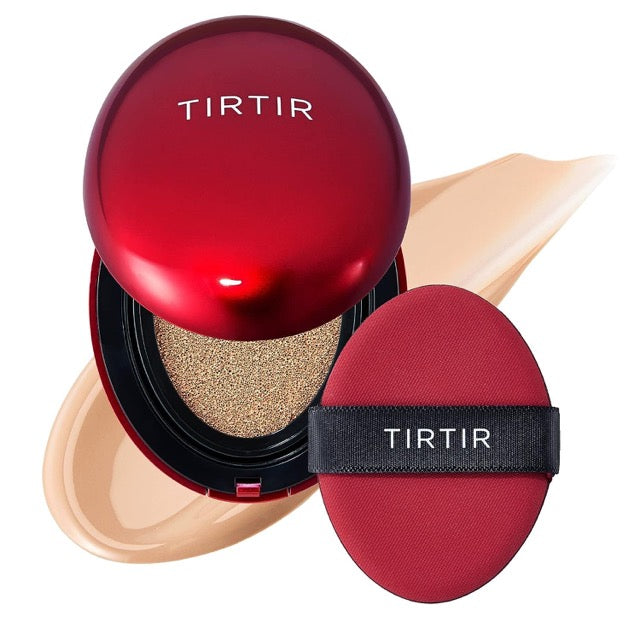 TIRTIR Mask Fit Red Cushion Foundation, Long-Lasting Radiant Coverage - Wholesale K-Beauty