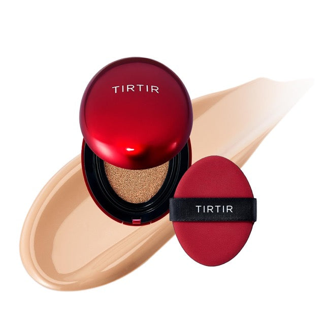 TIRTIR Mask Fit Red Cushion Foundation, Long-Lasting Radiant Coverage - Wholesale K-Beauty