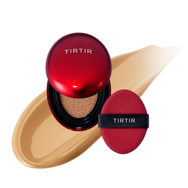 TIRTIR Mask Fit Red Cushion Foundation, Long-Lasting Radiant Coverage - Wholesale K-Beauty