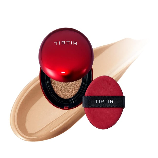 TIRTIR Mask Fit Red Cushion Foundation, Long-Lasting Radiant Coverage - Wholesale K-Beauty