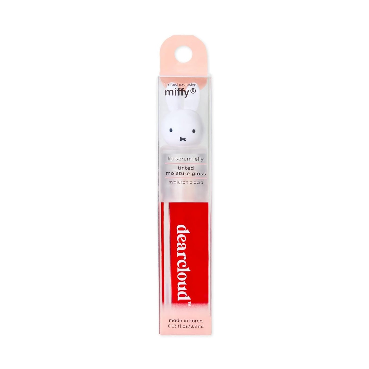 Dearcloud x Miffy Lip Serum Jelly — Clear Skies Tint — Hyaluronic Acid + Vegan Shine — Wholesale K-Beauty