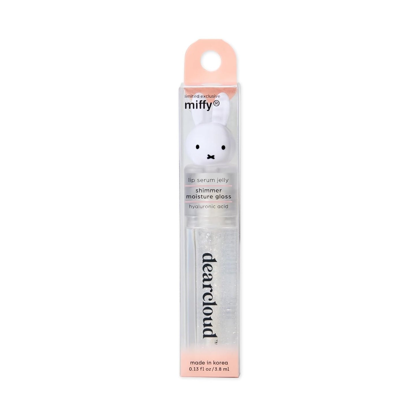 Dearcloud x Miffy Lip Serum Jelly — Clear Skies Tint — Hyaluronic Acid + Vegan Shine — Wholesale K-Beauty