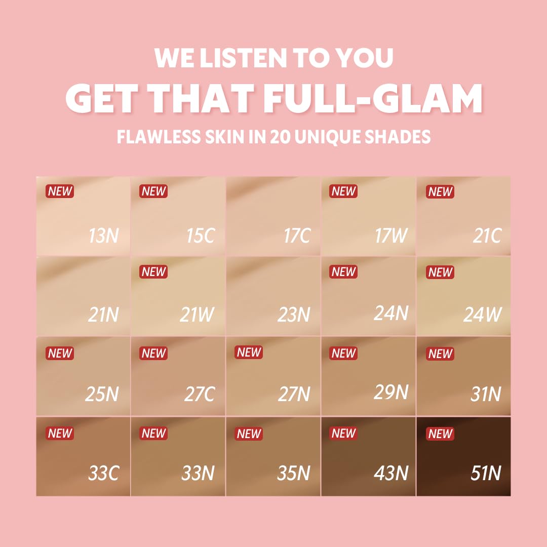 TIRTIR Pink Cushion Foundation - Full Coverage + Matte Finish + Long Wear - Wholesale K-Beauty
