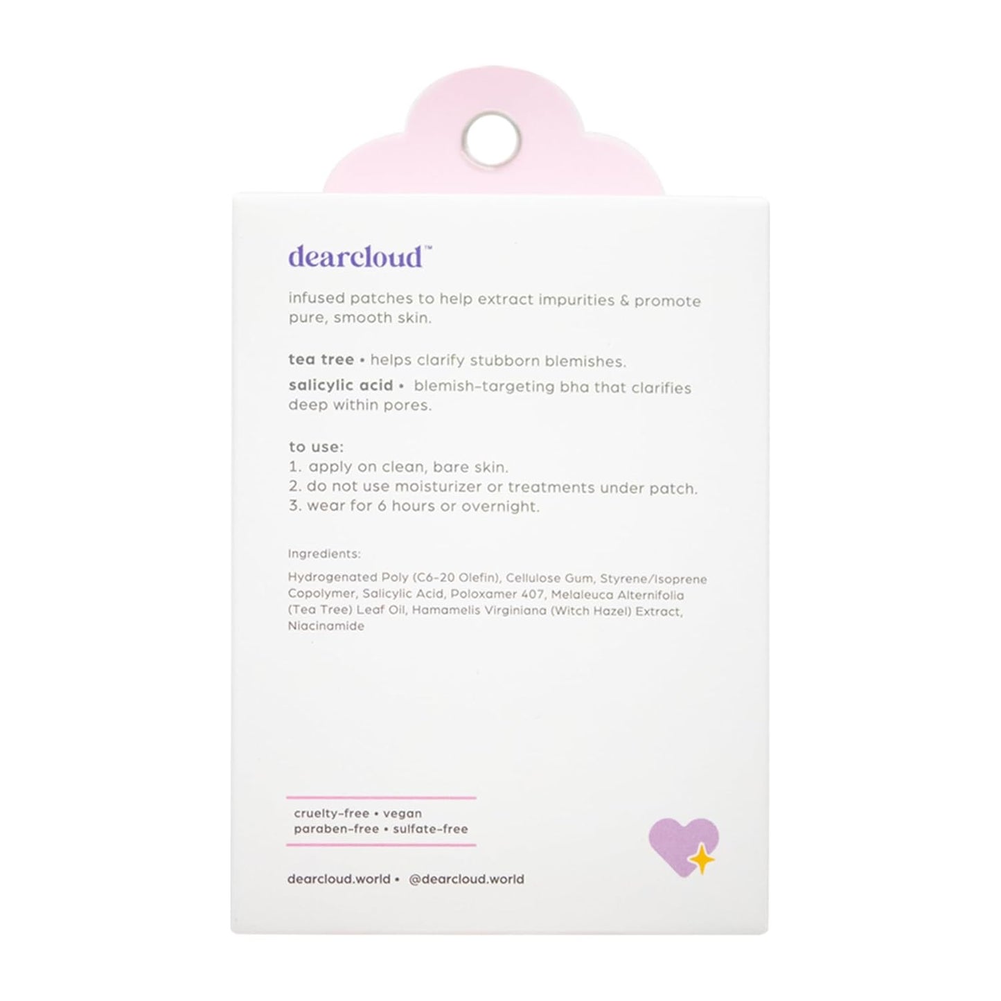 Dearcloud Blemish Patch — Zit Clarity Compact 36ct with Tea Tree + Salicylic Acid — Wholesale K-Beauty