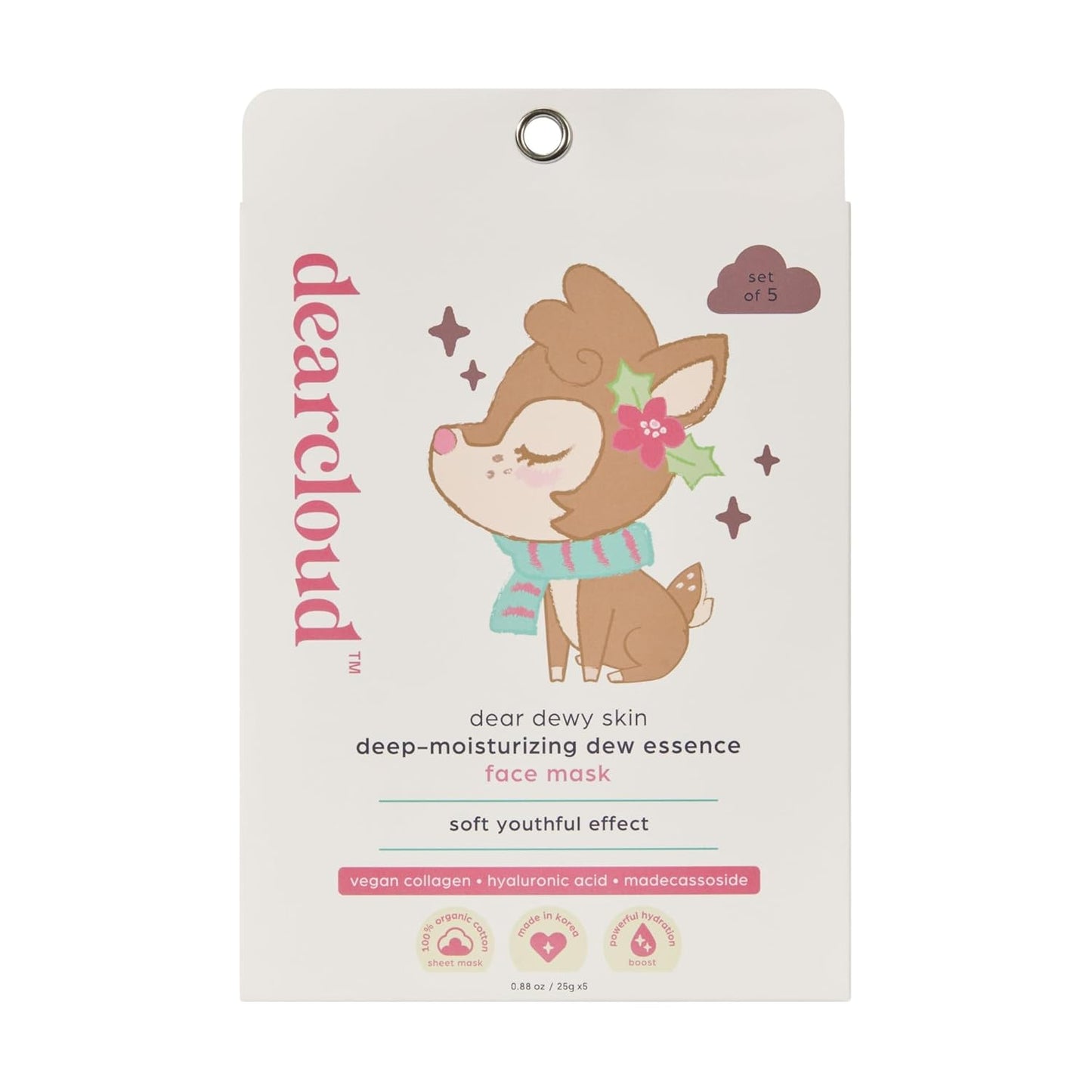 Dearcloud Dew Essence Mask — Vegan, 3 Pack — Wholesale K-Beauty
