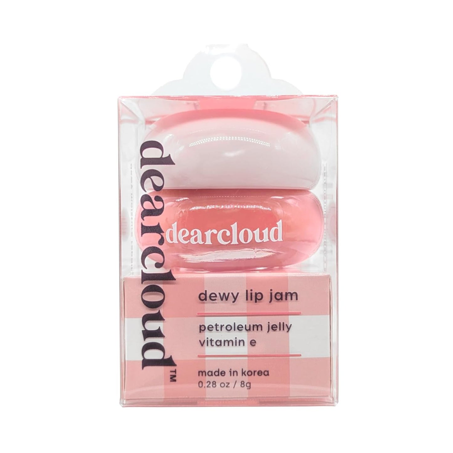 Dearcloud Dewy Lip Jam — Glossy Hydrating Lip Balm with Vitamin E — Wholesale K-Beauty