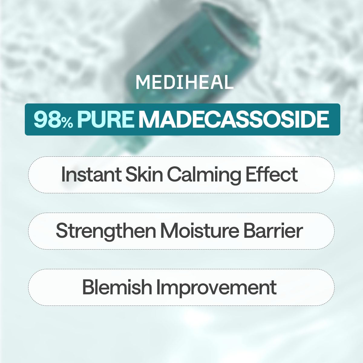 Mediheal Madecassoside Blemish Repair Mask – 98% Cica + Hydration + Soothing – Wholesale K-Beauty (Pack of 10)