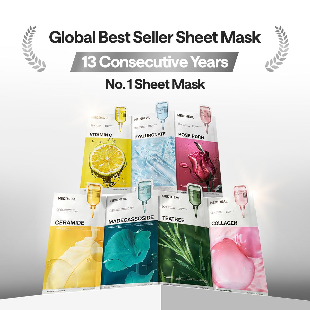 Mediheal Madecassoside Blemish Repair Mask – 98% Cica + Hydration + Soothing – Wholesale K-Beauty (Pack of 10)