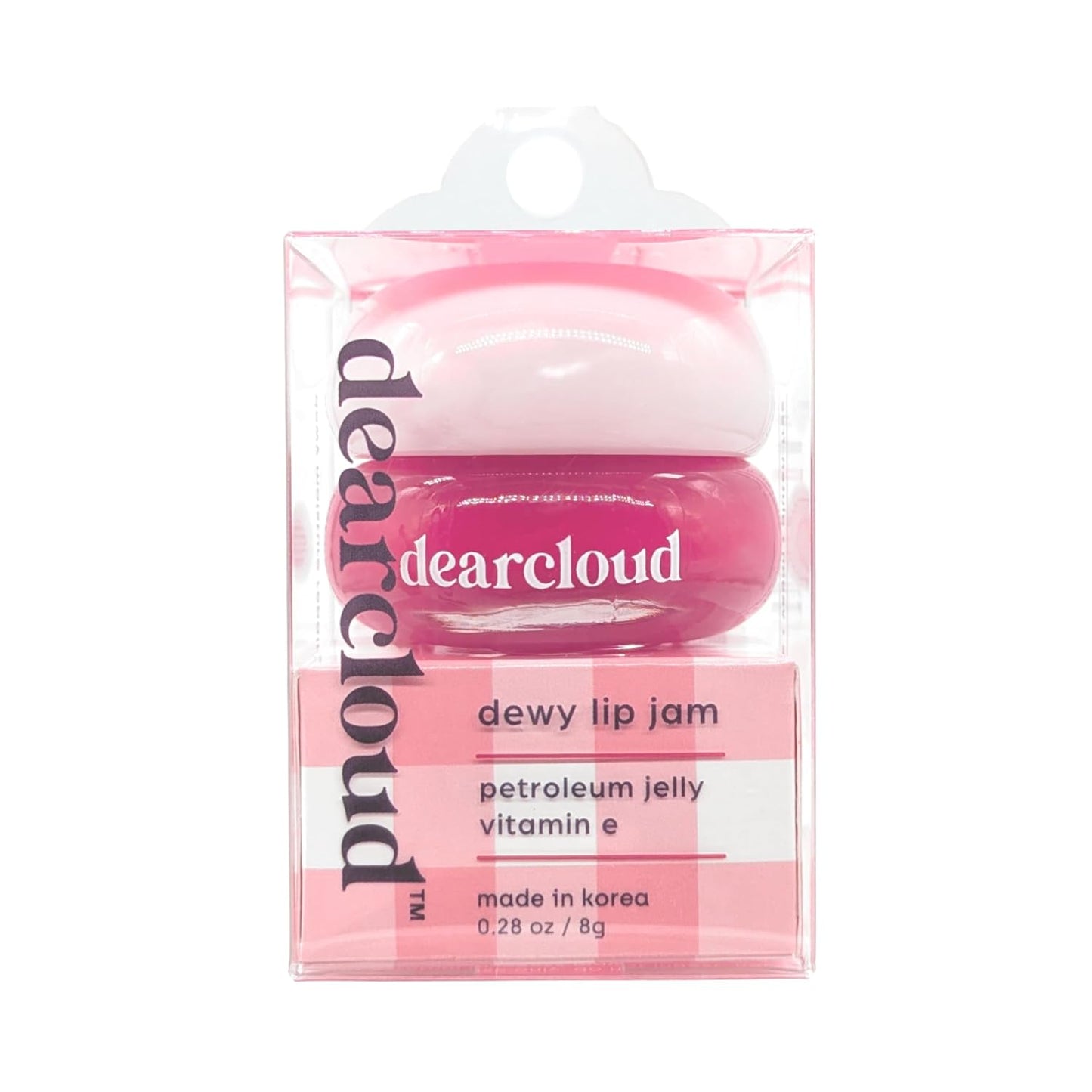 Dearcloud Dewy Lip Jam — Glossy Hydrating Lip Balm with Vitamin E — Wholesale K-Beauty