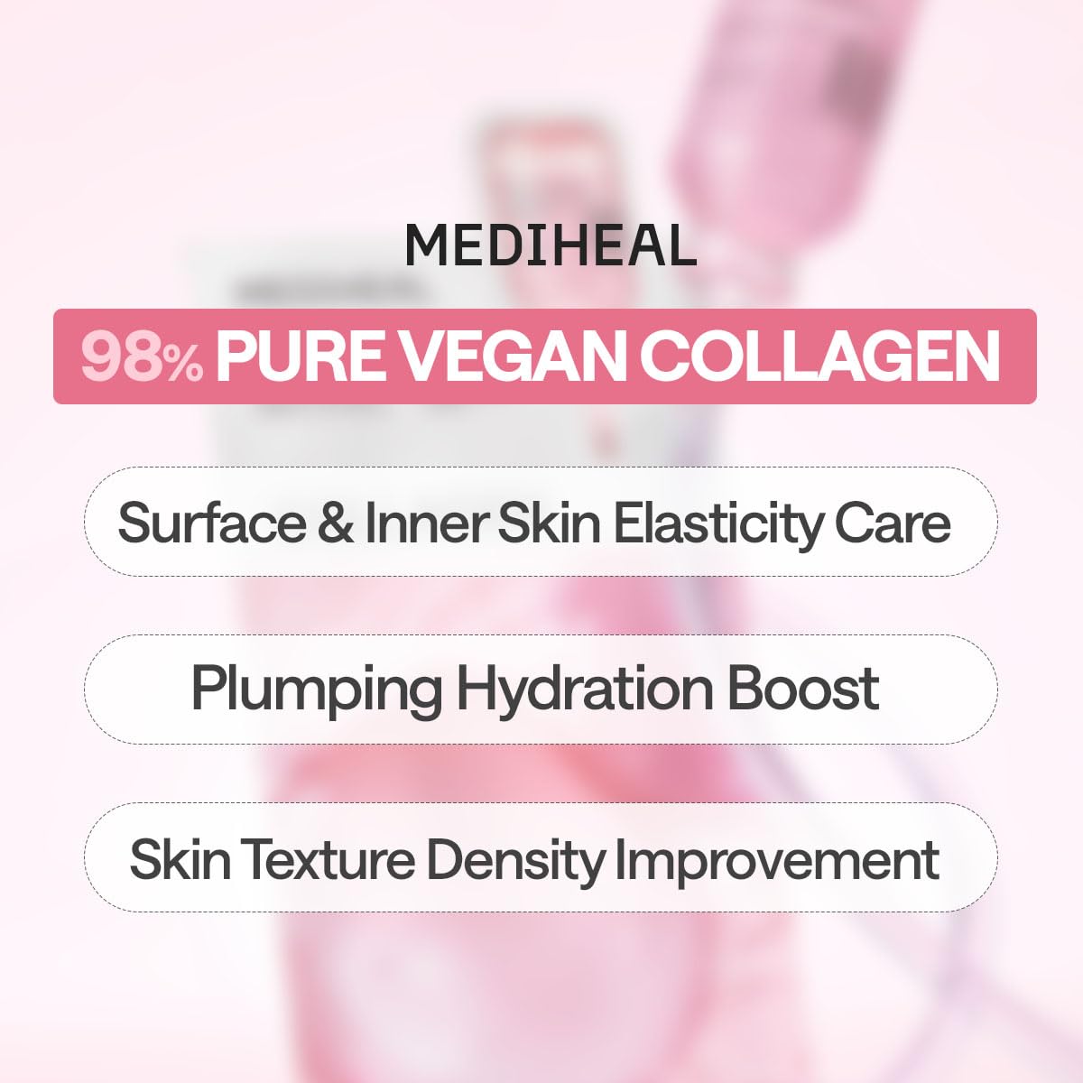 Mediheal Collagen Essential Mask – Hydrogel Sheet Mask with Collagen & Milk Protein for Lifting & Firming | Wholesale K-Beauty (Pack of 10)
