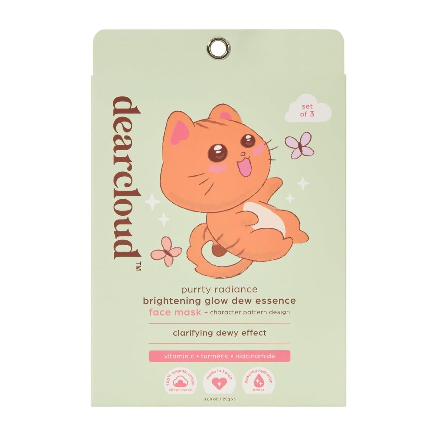 Dearcloud Dew Essence Mask — Vegan, 3 Pack — Wholesale K-Beauty