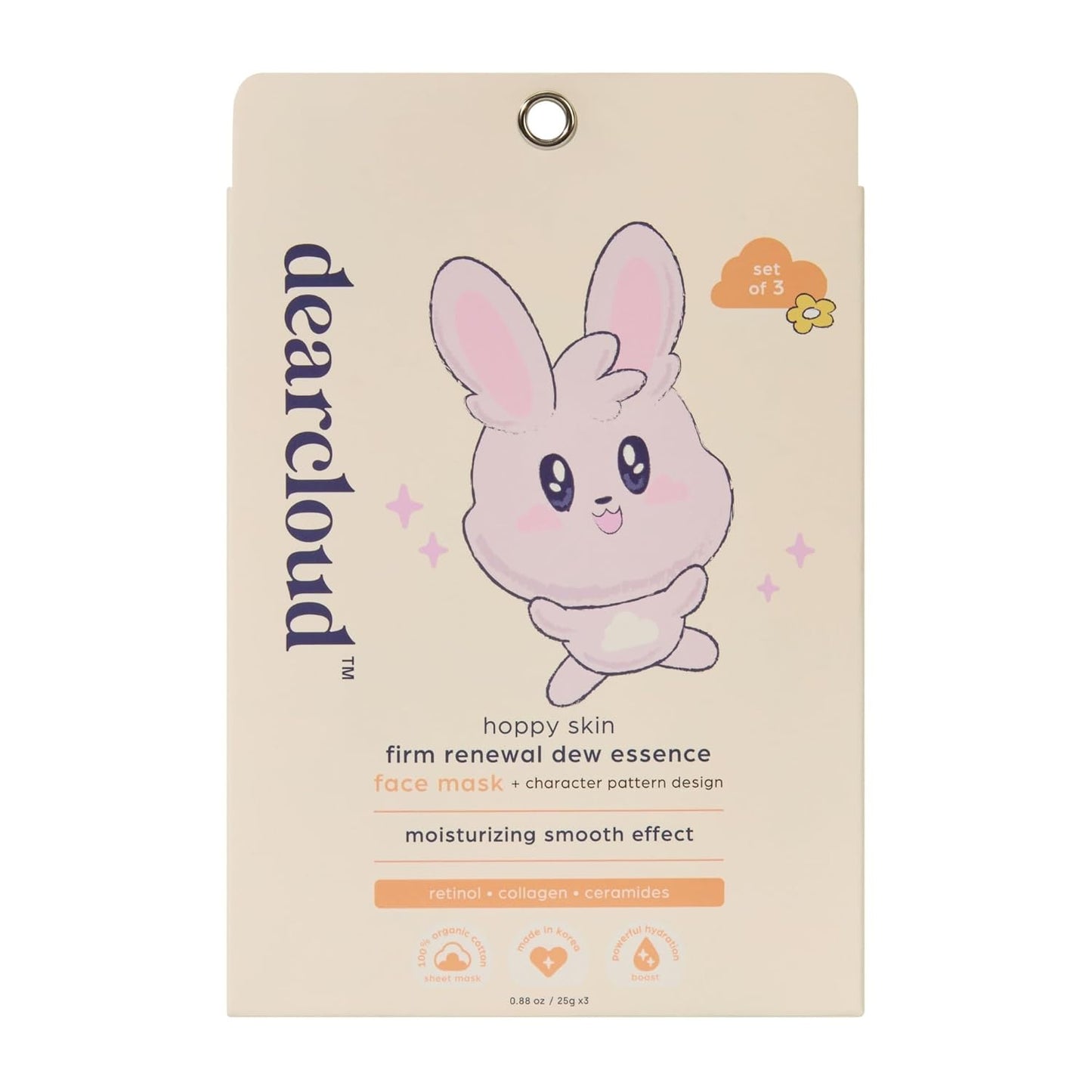 Dearcloud Dew Essence Mask — Vegan, 3 Pack — Wholesale K-Beauty