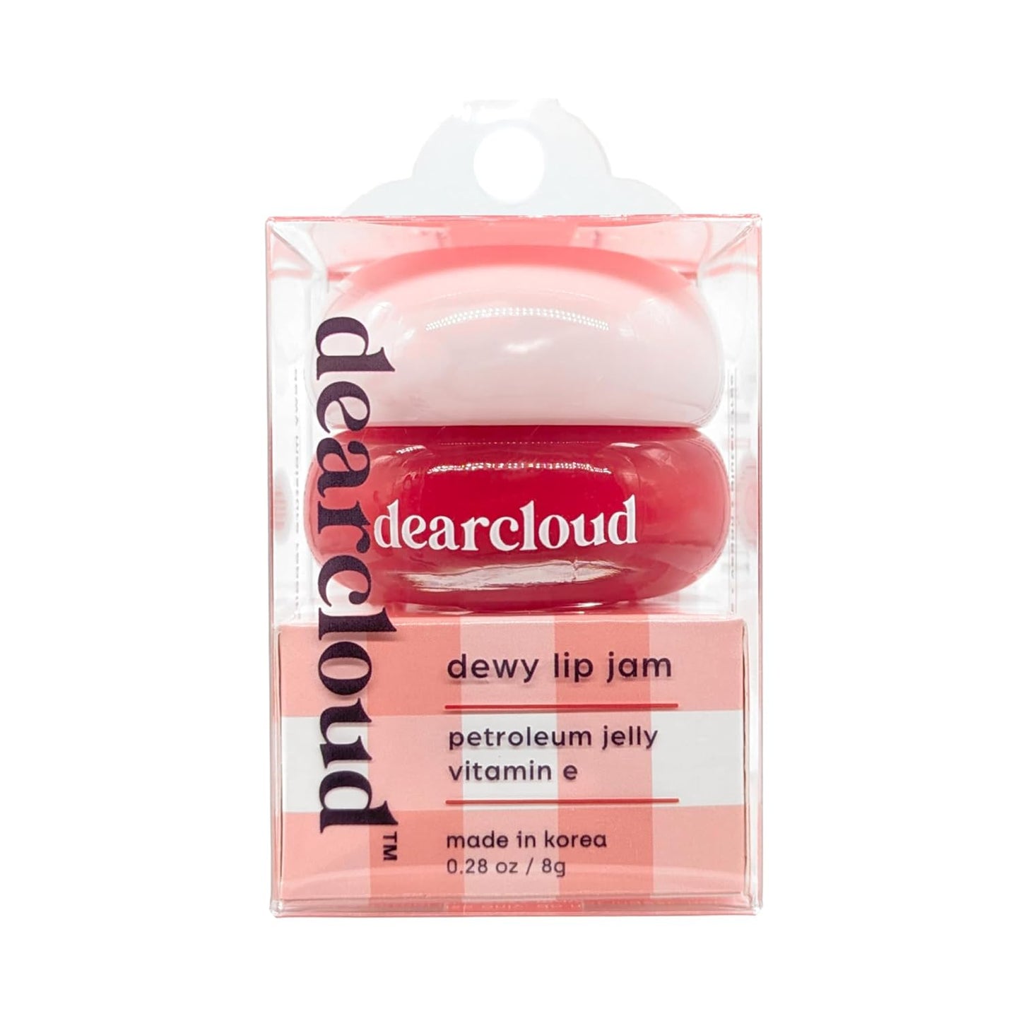 Dearcloud Dewy Lip Jam — Glossy Hydrating Lip Balm with Vitamin E — Wholesale K-Beauty