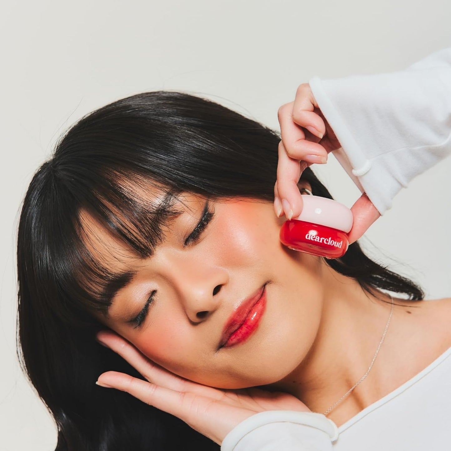 Dearcloud Dewy Lip Jam — Glossy Hydrating Lip Balm with Vitamin E — Wholesale K-Beauty