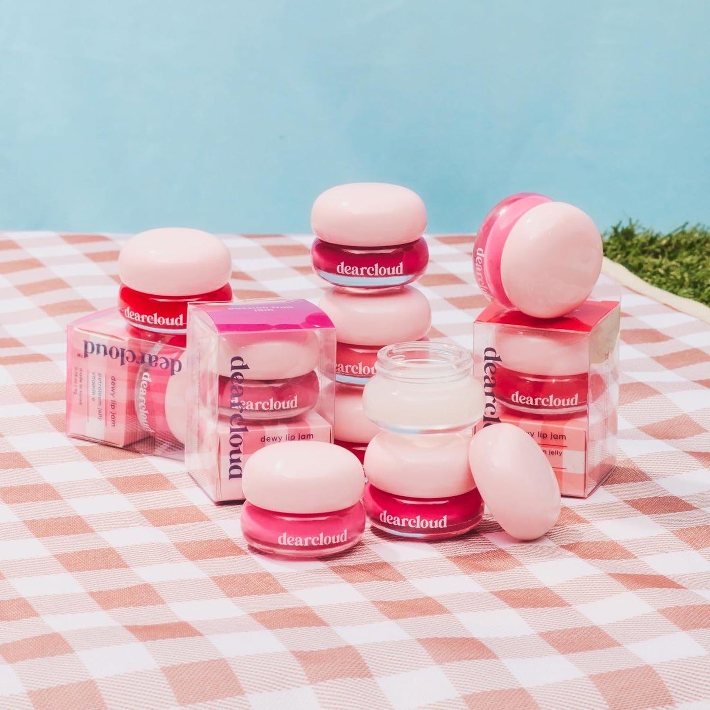 Dearcloud Dewy Lip Jam — Glossy Hydrating Lip Balm with Vitamin E — Wholesale K-Beauty