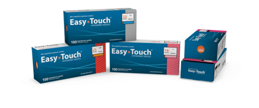 EasyTouch® Hypodermic Needle | Sterile Thin-Wall (100/Box)
