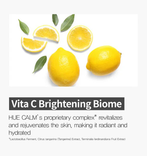 Lemon image with brightening biome ingredients