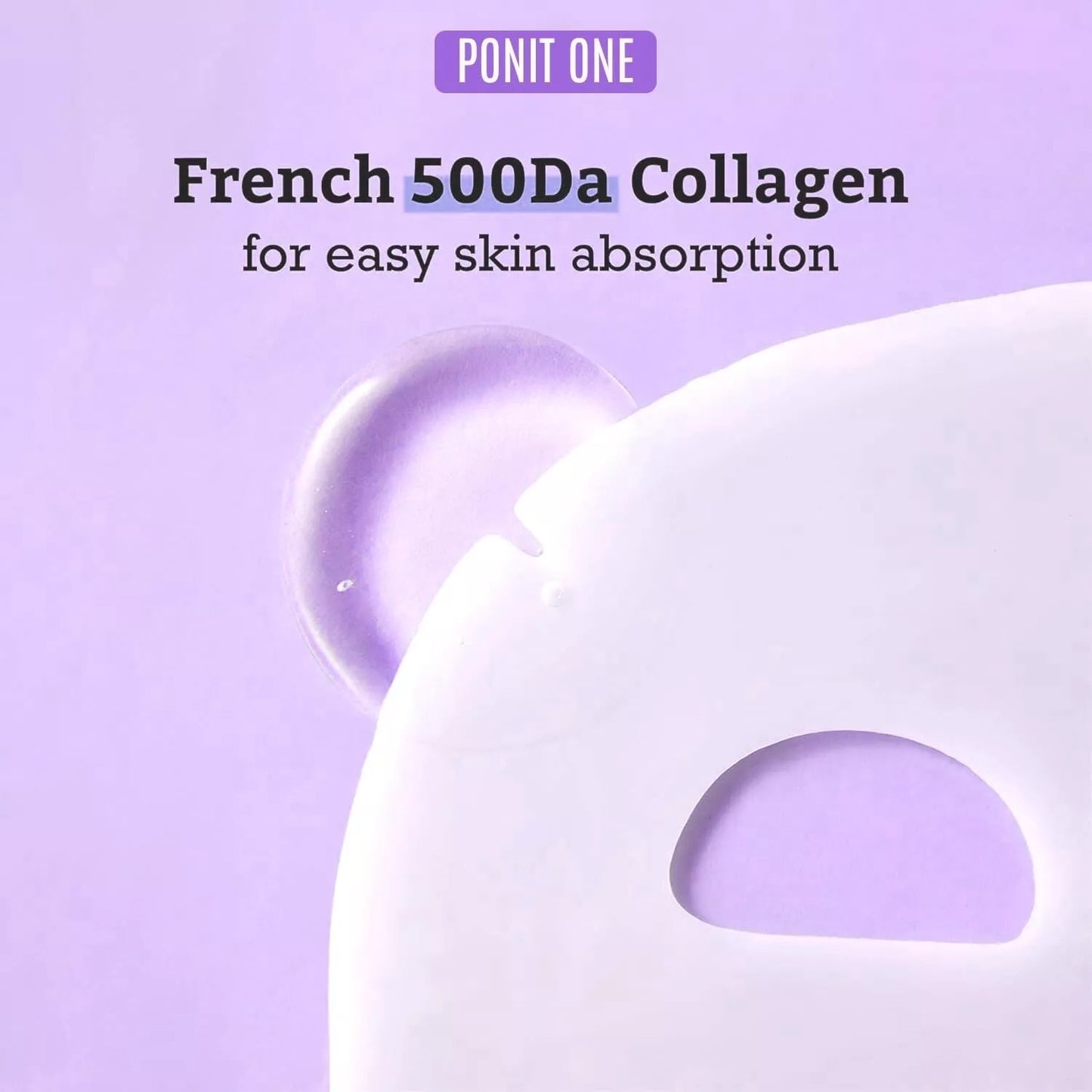 MediAnswer Collagen Mask – French Collagen Sheet Mask for Hydration, Firming, Pore & Calming | Wholesale K-Beauty (Pack of 5)