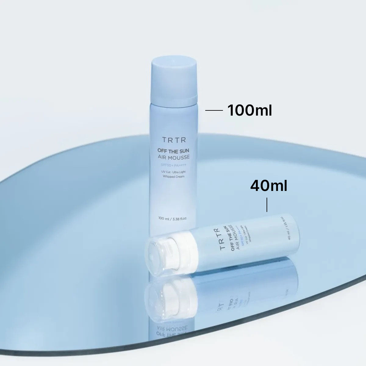 TRTR Off The Sun Air Mousse — Light Bubble Sunscreen with Hydration & Matte Finish — Wholesale K-Beauty