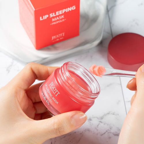 Jigott Lip Sleeping Mask — Overnight Lip Moisture Treatment with Berry Extract — Wholesale K-Beauty