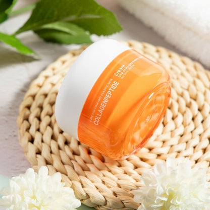 Jigott Collagen Peptide Cream – Firming & Elasticity Moisturizer | K-Beauty Wholesale in USA