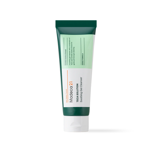 MADECA21 TECA Solution Soothing Gel Cleanser 100ml – TECA & Centella Calming Facial Cleanser – Wholesale K-Beauty