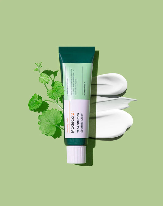 MADECA21 TECA Solution Soothing Cream 50ml – TECA & Centella Barrier Repair Cream – Wholesale K-Beauty