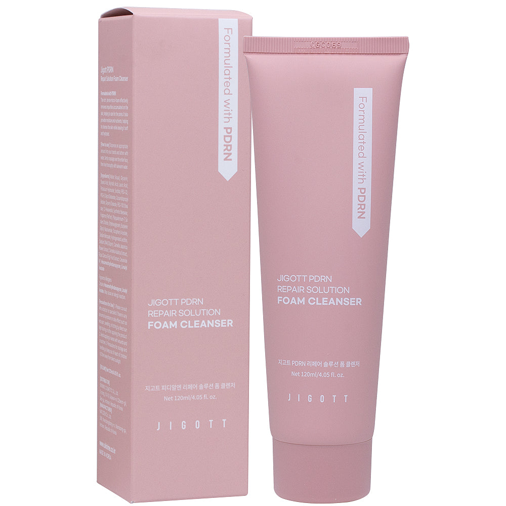 Jigott Pdrn Repair Solution Foam Cleanser 120mL | Wholesale K-Beauty