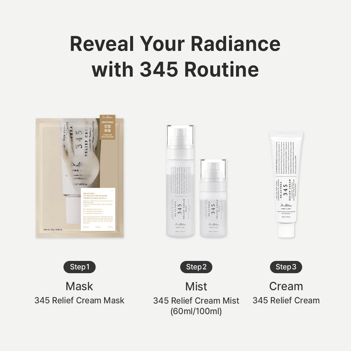 Dr. Althea 345 Relief Cream | Wholesale K-Beauty