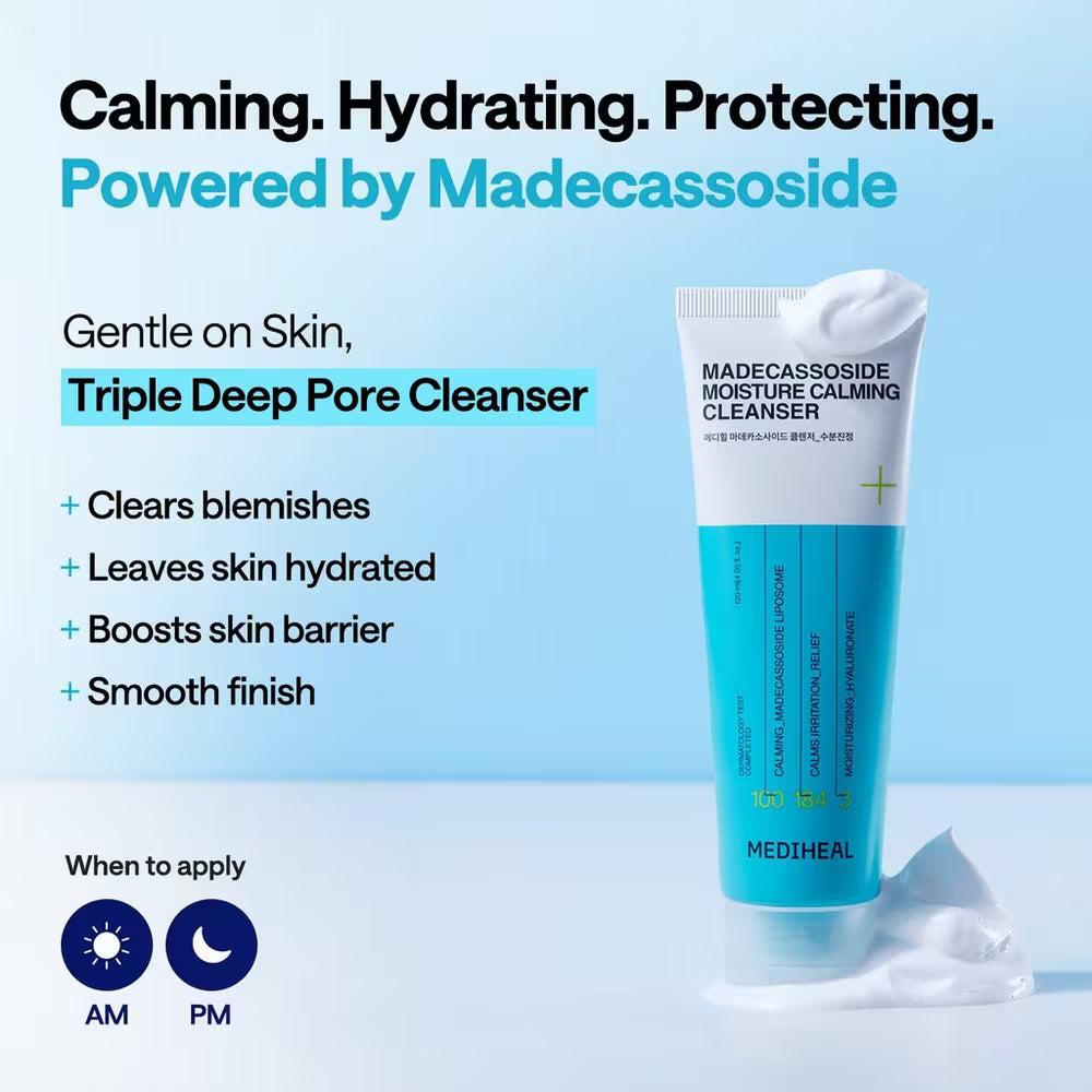 Mediheal Madecassoside Moisture Calming Cleanser | Wholesale K-Beauty