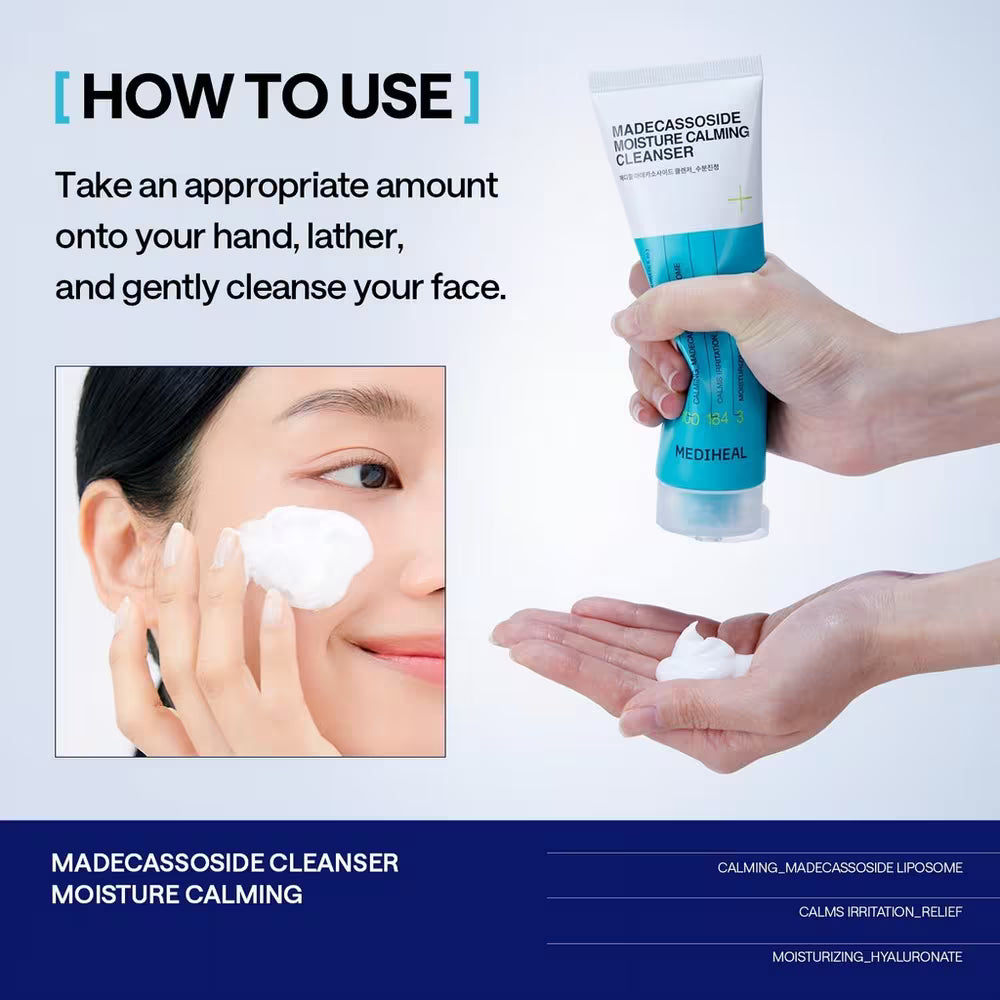 Mediheal Madecassoside Moisture Calming Cleanser | Wholesale K-Beauty