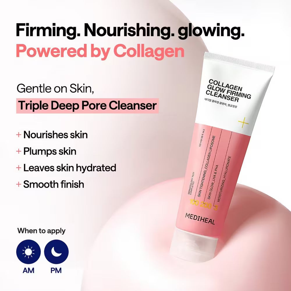 Mediheal Collagen Glow Firming Cleanser | Wholesale K-Beauty