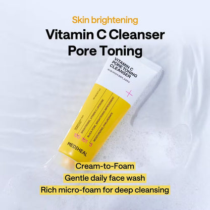 Mediheal Vitamin C Pore Toning Cleanser | Wholesale K-Beauty