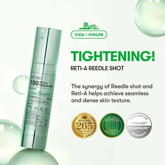 VT Cosmetics Reti-A Reedle Shot 100 | Wholesale K-Beauty