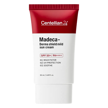 Centellian24 Madeca Derma Shield Mild Sun Cream (50mL) SPF 50+/PA++++ | Wholesale K-Beauty