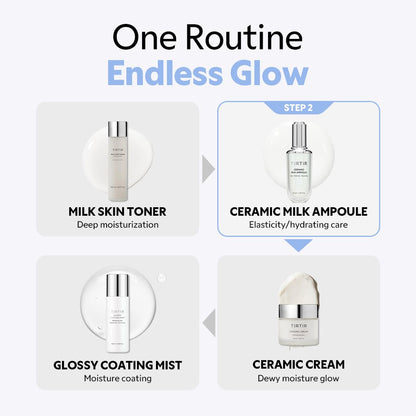 TIRTIR Ceramic Milk Ampoule (40mL) | Wholesale K-Beauty