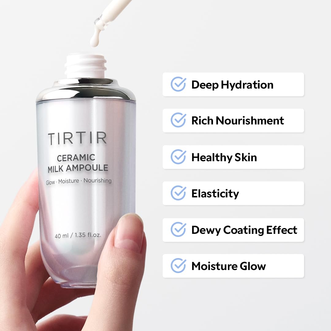 TIRTIR Ceramic Milk Ampoule (40mL) | Wholesale K-Beauty