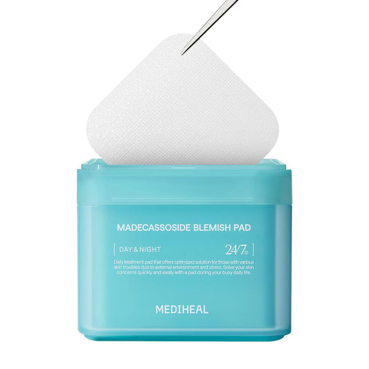 Mediheal Madecassoside Blemish Toner Pad – Calming Vegan Pads with Centella Asiatica for Acne-Prone Skin | Wholesale K-Beauty