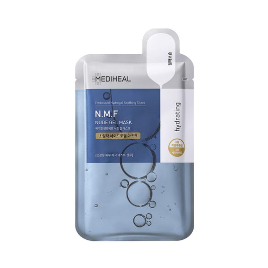 Mediheal N.M.F Nude Gel Mask (Pack of 10) - Transparent Hydrogel Sheet | Wholesale K-Beauty