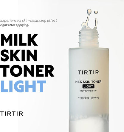 TIRTIR Milk Skin Toner Light (150mL) | Wholesale K-Beauty
