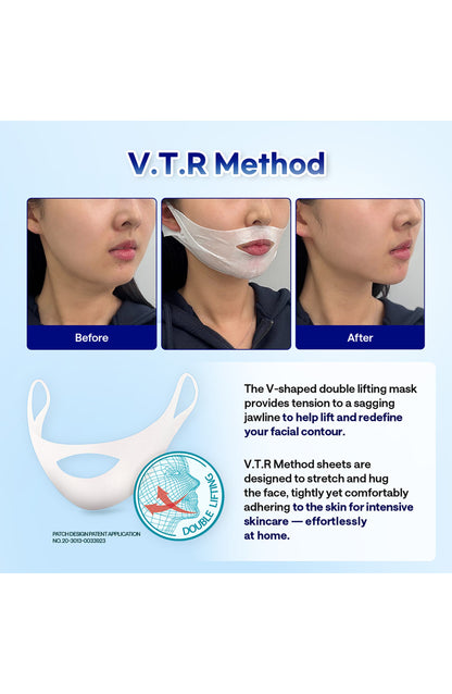 Mediheal V.T.R Stretching Patch (Pack of 4) - Face Skin Firming Band Mask Sheet | Wholesale K-Beauty