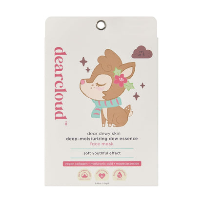 Dearcloud Dew Essence Mask — Vegan, 3 Pack — Wholesale K-Beauty