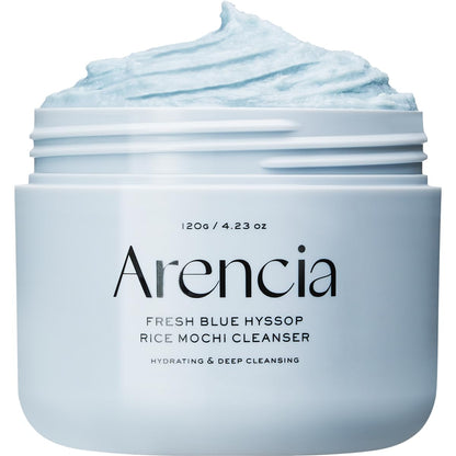 Arencia Fresh Blue Hyssop Rice Mochi Cleanser 4.23oz | Wholsale K-Beauty